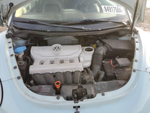 3VWRG3AG6AM026730 - 2010 VOLKSWAGEN NEW BEETLE BLUE photo 11