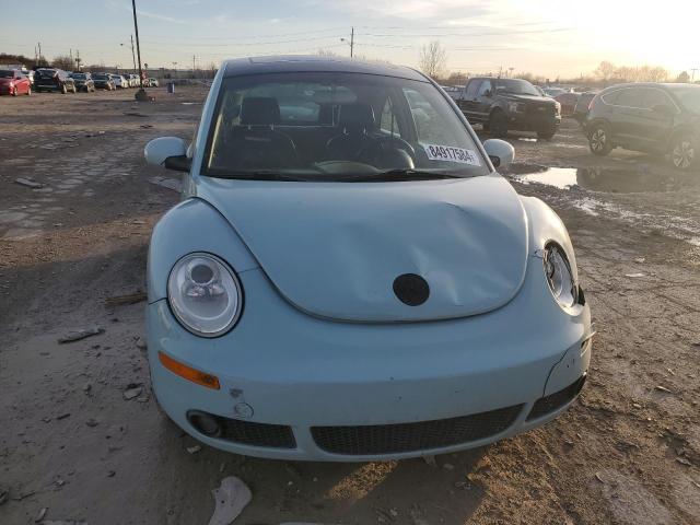 3VWRG3AG6AM026730 - 2010 VOLKSWAGEN NEW BEETLE BLUE photo 5
