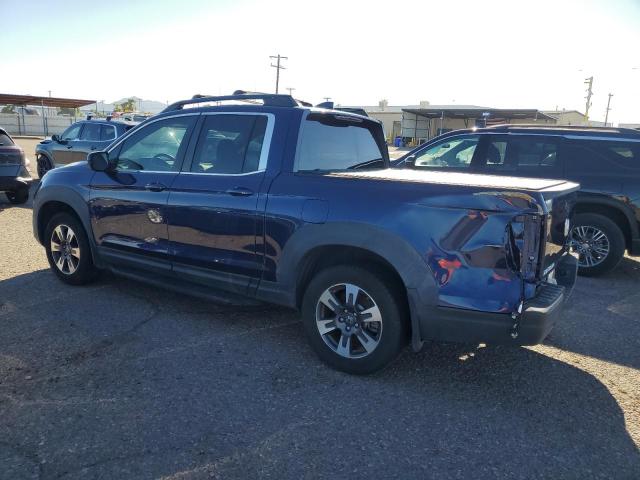5FPYK3F66JB010620 - 2018 HONDA RIDGELINE RTL Синий фото 2