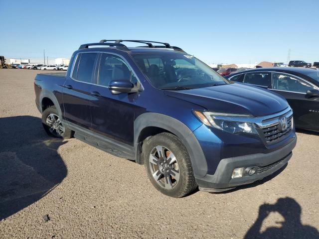 5FPYK3F66JB010620 - 2018 HONDA RIDGELINE RTL Синий фото 4