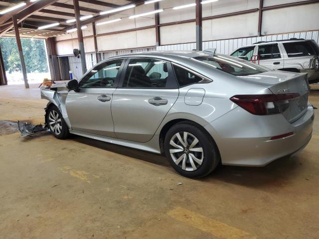 2HGFE2F25SH599204 - 2025 HONDA CIVIC LX SILVER photo 2