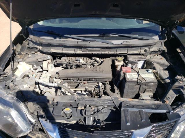 KNMAT2MT6GP673467 - 2016 NISSAN ROGUE S შავი ფოტო 12