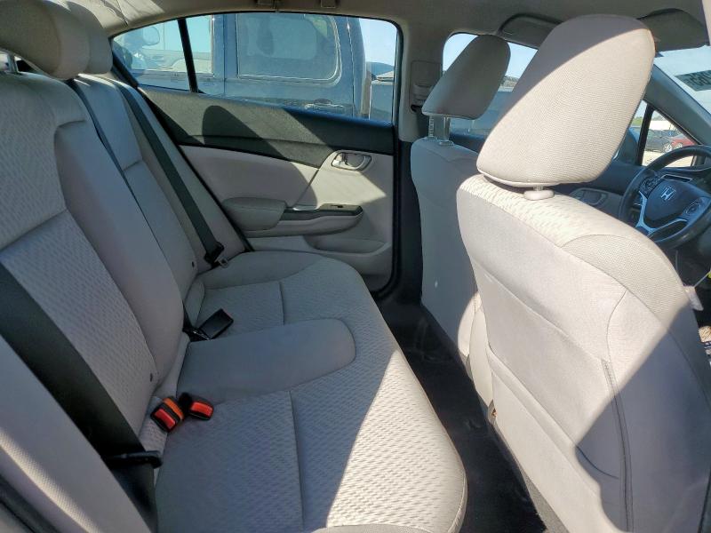 2HGFB2F51FH537050 - 2015 HONDA CIVIC LX SILVER photo 10