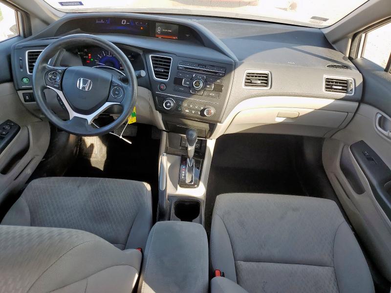 2HGFB2F51FH537050 - 2015 HONDA CIVIC LX SILVER photo 8