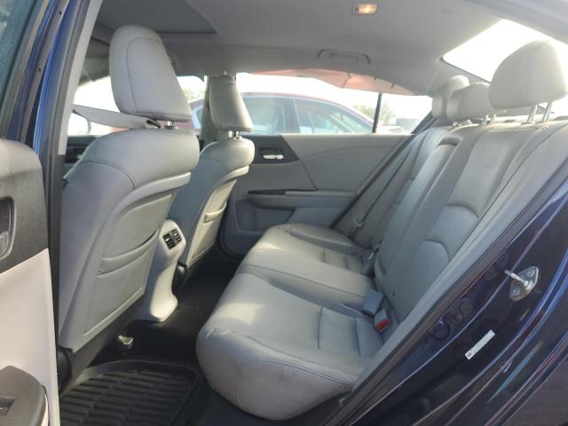 1HGCR2F8XEA096282 - 2014 HONDA ACCORD EXL BLUE photo 10