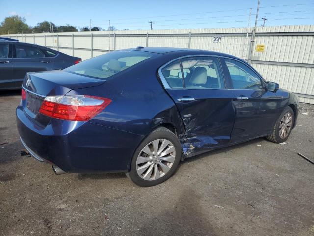 1HGCR2F8XEA096282 - 2014 HONDA ACCORD EXL BLUE photo 3