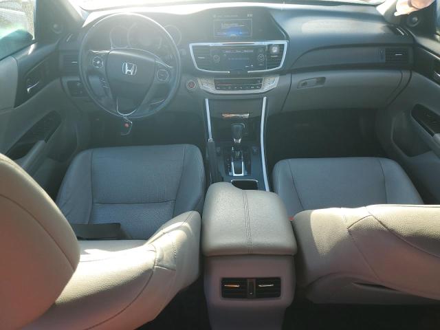 1HGCR2F8XEA096282 - 2014 HONDA ACCORD EXL BLUE photo 8