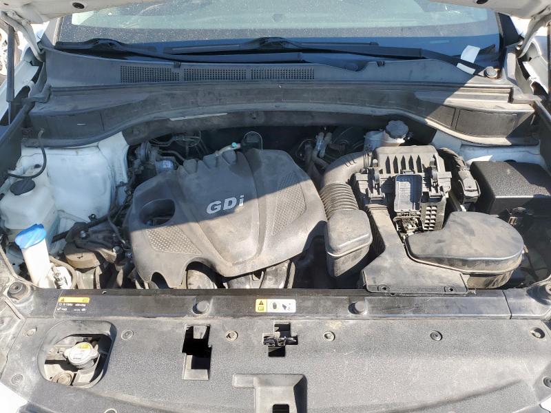 5XYZU3LBXFG281429 - 2015 HYUNDAI SANTA FE S WHITE photo 12