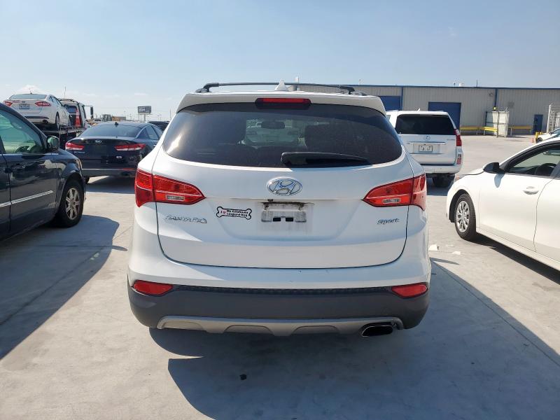 5XYZU3LBXFG281429 - 2015 HYUNDAI SANTA FE S WHITE photo 6