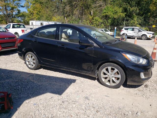 KMHCU4AE0CU078497 - 2012 HYUNDAI ACCENT GLS 黑色 照片 4