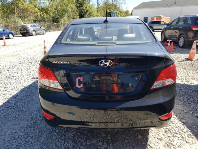 KMHCU4AE0CU078497 - 2012 HYUNDAI ACCENT GLS 黑色 照片 6