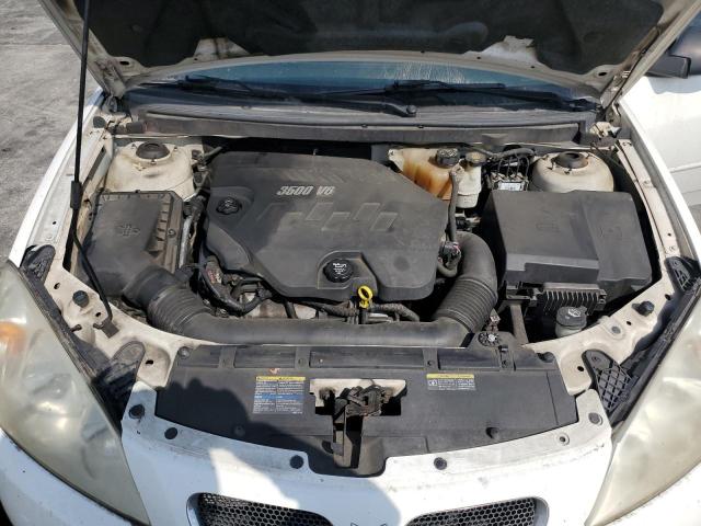 1G2ZG58N174105024 - 2007 PONTIAC G6 BASE WHITE photo 11