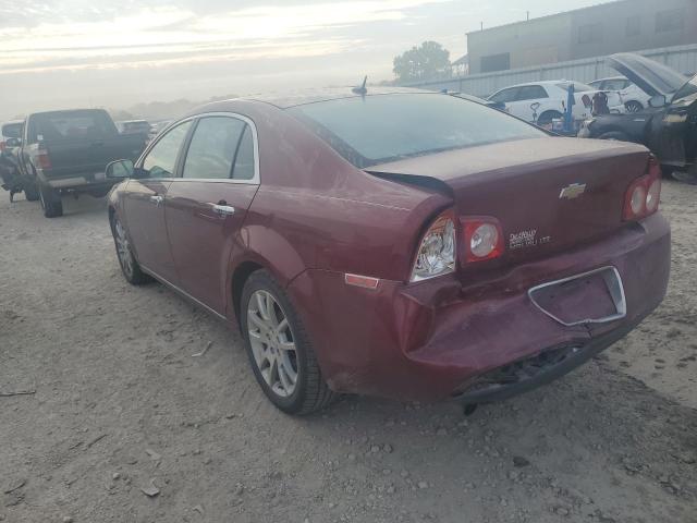 1G1ZE5E19BF105152 - 2011 CHEVROLET MALIBU LTZ Бордовый фото 2