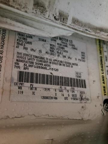 5LMFU28568LJ15120 - 2008 LINCOLN NAVIGATOR CREAM photo 14