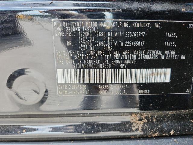 4T3LWRFV6SU182658 - 2025 TOYOTA RAV4 LE Қара фото 14