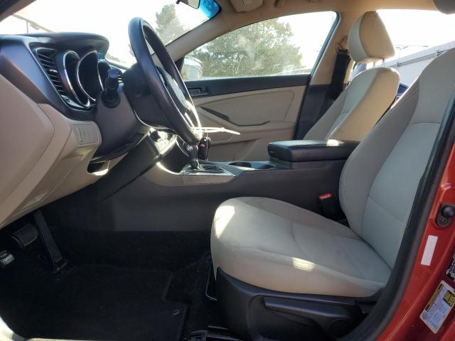 5XXGM4A70DG238215 - 2013 KIA OPTIMA LX Червоний фото 7