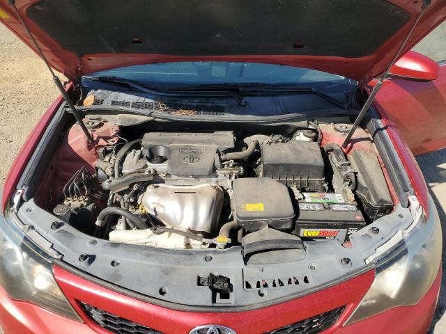 4T1BF1FK1CU542058 - 2012 TOYOTA CAMRY BASE Կարմիր լուսանկար 11