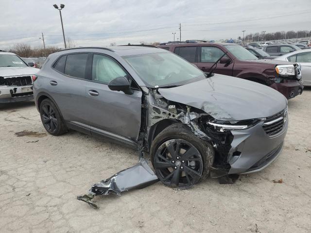 LRBFZNR44ND061577 - 2022 BUICK ENVISION ESSENCE ნაცრისფერი ფოტო 4