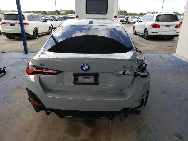 WBY33AW0XRFS38108 - 2024 BMW I4 M50 GRAY photo 6