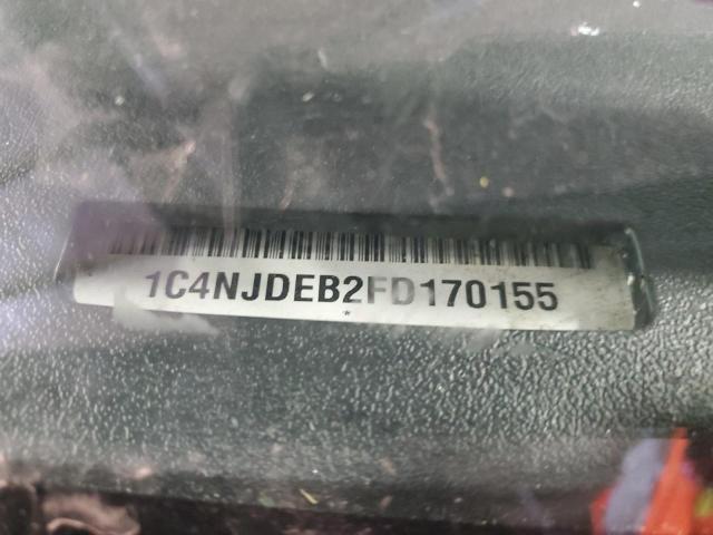 1C4NJDEB2FD170155 - 2015 JEEP COMPASS LATITUDE BLACK photo 13