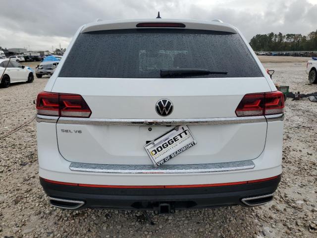 1V2ER2CA5MC573264 - 2021 VOLKSWAGEN ATLAS SEL WHITE photo 6