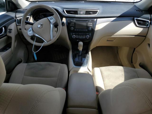 5N1AT2MV0EC860186 - 2014 NISSAN ROGUE S WHITE photo 8