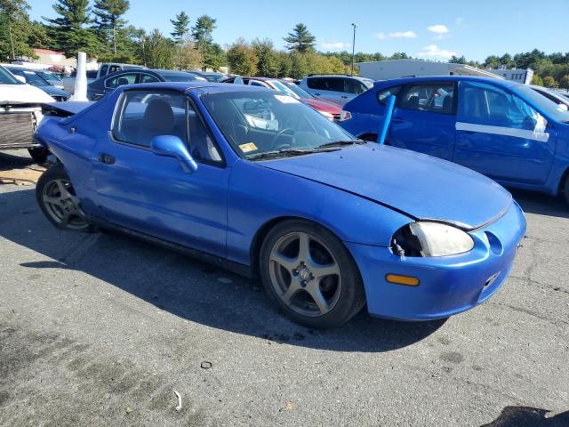 JHMEG124XRS005147 - 1994 HONDA CIVIC DEL SOL S BLUE photo 4