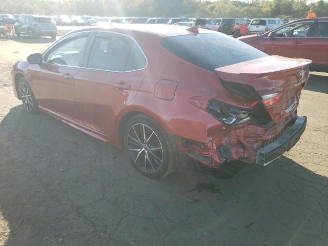 4T1G11BKXNU064526 - 2022 TOYOTA CAMRY SE 红色 照片 2