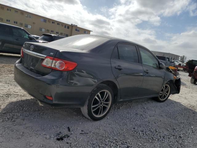 JTDBU4EE0B9157499 - 2011 TOYOTA COROLLA BASE Մոխրագույն լուսանկար 3