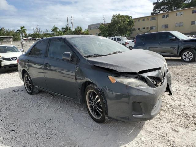 JTDBU4EE0B9157499 - 2011 TOYOTA COROLLA BASE Մոխրագույն լուսանկար 4