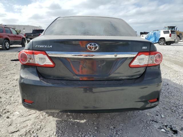 JTDBU4EE0B9157499 - 2011 TOYOTA COROLLA BASE Մոխրագույն լուսանկար 6