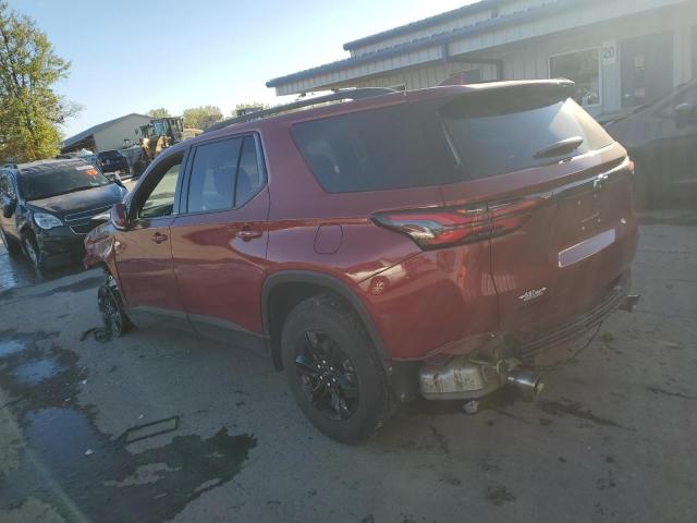 1GNEVGKW1PJ274322 - 2023 CHEVROLET TRAVERSE LT RED photo 2