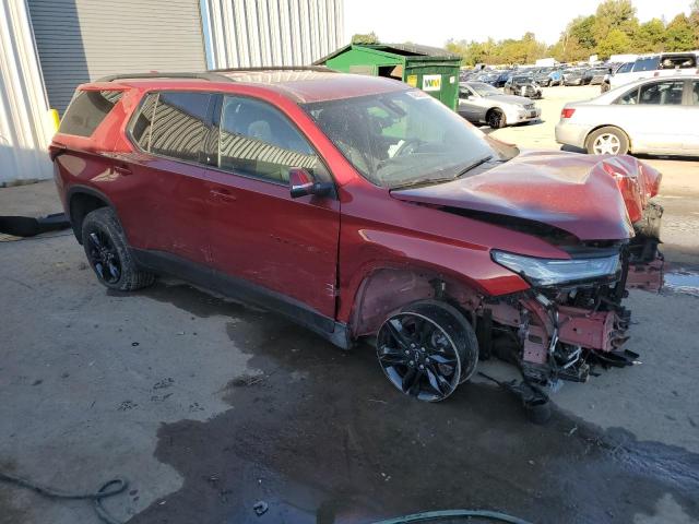 1GNEVGKW1PJ274322 - 2023 CHEVROLET TRAVERSE LT RED photo 4