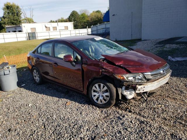 19XFB2F50CE344345 - 2012 HONDA CIVIC LX Qırmızı foto 4