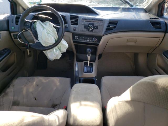 19XFB2F50CE344345 - 2012 HONDA CIVIC LX Qırmızı foto 8