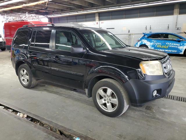 5FNYF48629B034862 - 2009 HONDA PILOT EXL Чорний фото 4