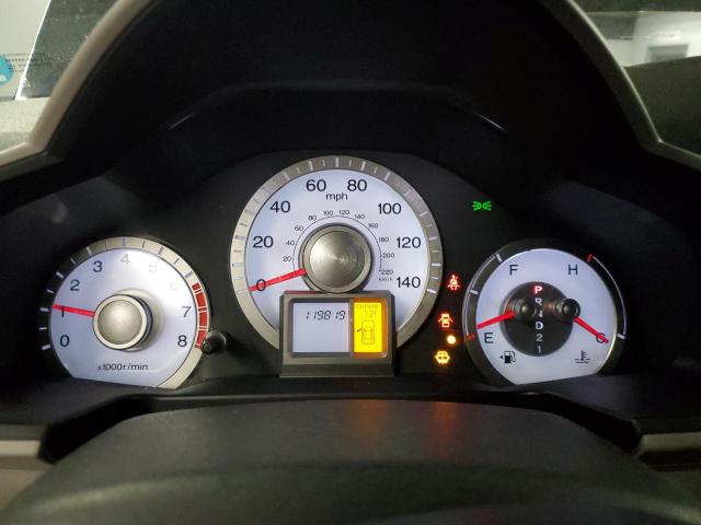 5FNYF48629B034862 - 2009 HONDA PILOT EXL Чорний фото 9