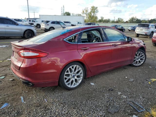3FA6P0K98DR351932 - 2013 FORD FUSION TITANIUM Qırmızı foto 3