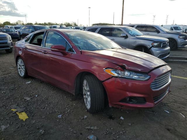 3FA6P0K98DR351932 - 2013 FORD FUSION TITANIUM Qırmızı foto 4