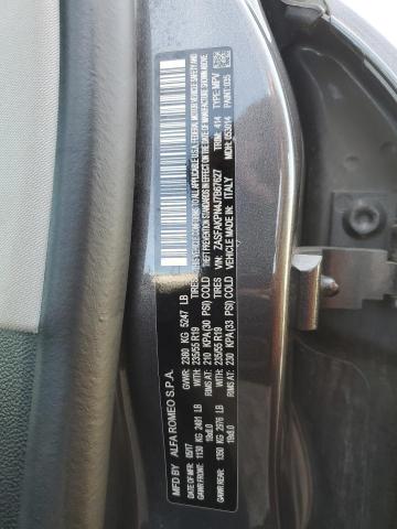 ZASFAKPN4J7B67627 - 2018 ALFA ROMEO STELVIO SPORT GRAY photo 13