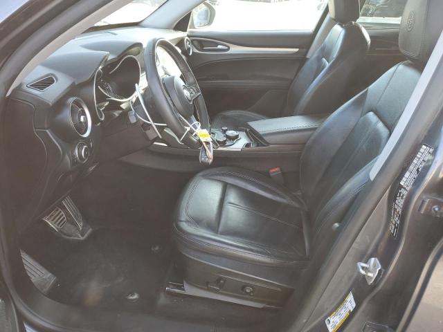 ZASFAKPN4J7B67627 - 2018 ALFA ROMEO STELVIO SPORT GRAY photo 7