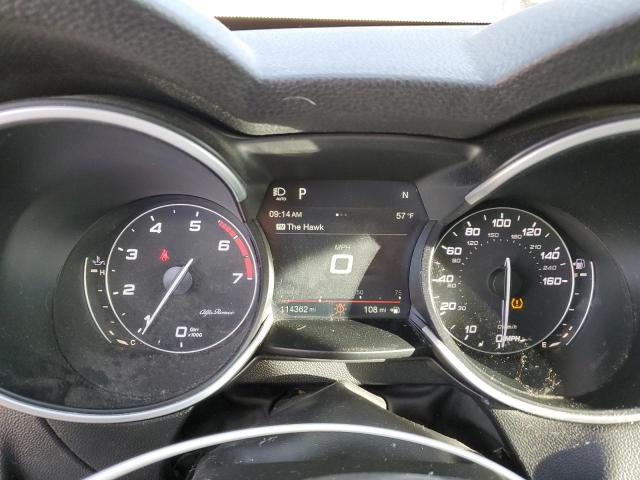 ZASFAKPN4J7B67627 - 2018 ALFA ROMEO STELVIO SPORT GRAY photo 9