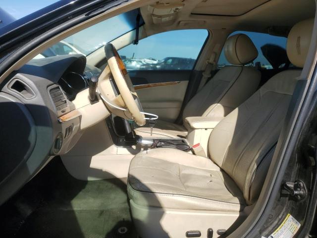 3LNHL2GC9CR817120 - 2012 LINCOLN MKZ BLACK photo 7