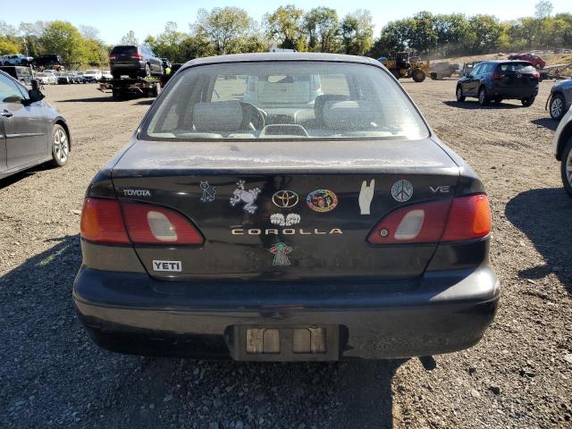 2T1BR12E1YC363017 - 2000 TOYOTA COROLLA VE BLACK photo 6