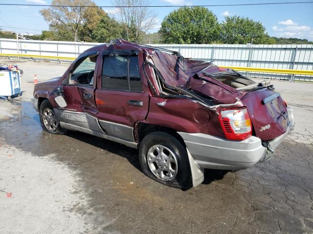 1J4GW48SXYC316326 - 2000 JEEP GRAND CHER LAREDO მუქწითელი ფოტო 2