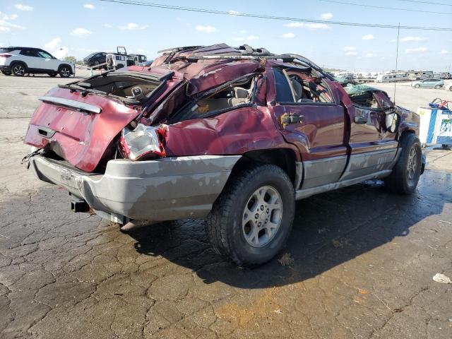 1J4GW48SXYC316326 - 2000 JEEP GRAND CHER LAREDO მუქწითელი ფოტო 3