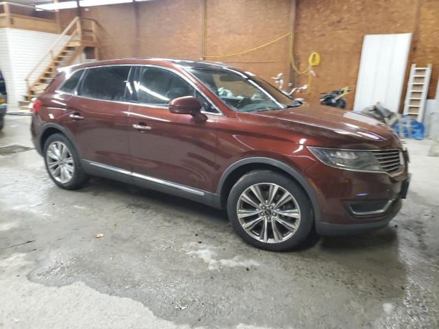2LMPJ8LP3GBL29092 - 2016 LINCOLN MKX RESERVE Շագանակագույն լուսանկար 4