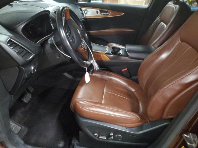 2LMPJ8LP3GBL29092 - 2016 LINCOLN MKX RESERVE Շագանակագույն լուսանկար 7