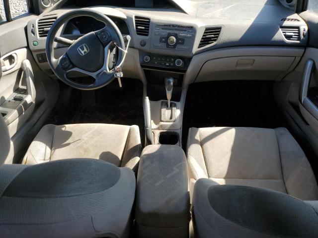 2HGFG3B54CH502804 - 2012 HONDA CIVIC LX BLACK photo 8