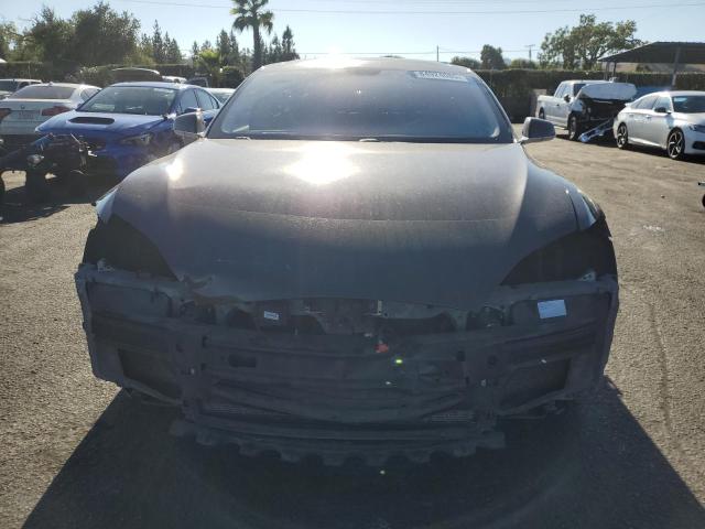 5YJSA1H14EFP32794 - 2014 TESLA MODEL S Շագանակագույն լուսանկար 5